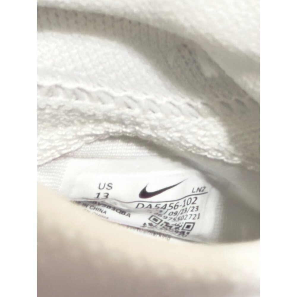 Nike Vapor Edge Pro 360 2 White Silver Football Cleats DA5456-102 Men's Size 13 - Picture 12 of 12